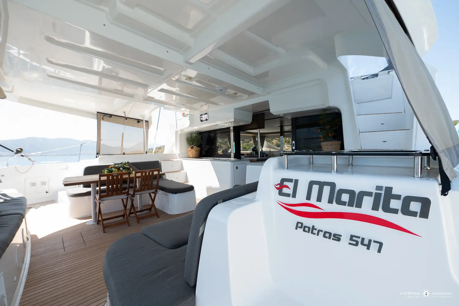 El Marita Brand New 2021 A/C & Generator Skippered, Interior Image