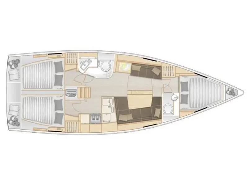 Medusa III, Plan image