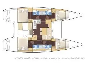 Senza Meta (A/C and Generator), Plan image