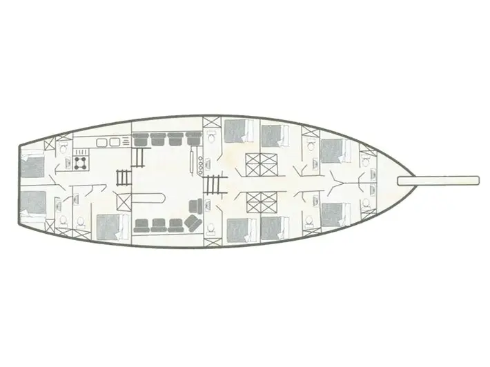 Sundial (Cabin 4), Plan image