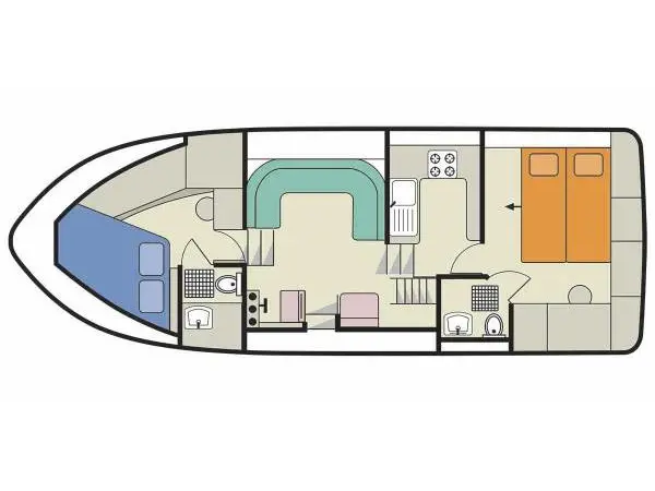Clipper - Comfort 22, Plan image