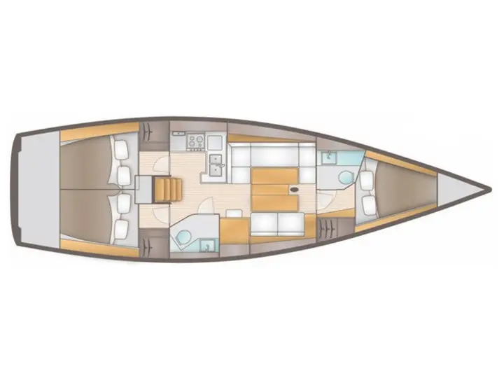 NAUGHTY GULL, Plan image