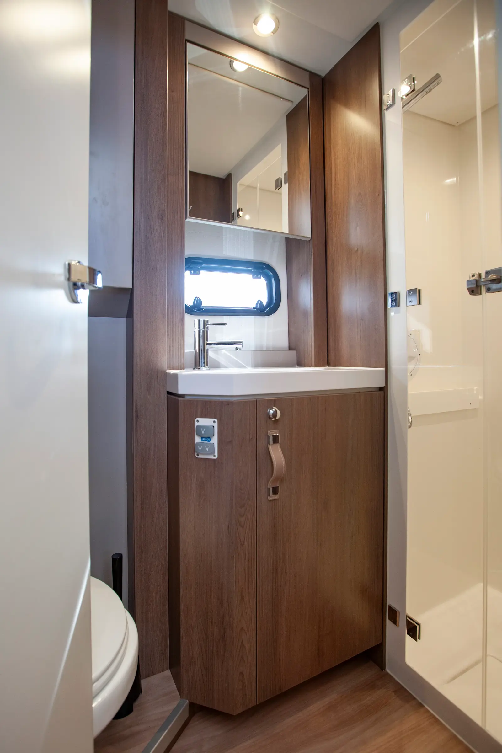 Rhapsody in Blue, Front WC (port side)