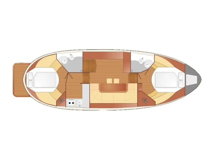 Nautiner 40.2 AFT #2, Plan image
