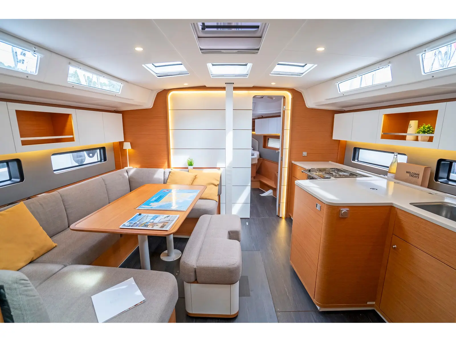 First Song, Interior image