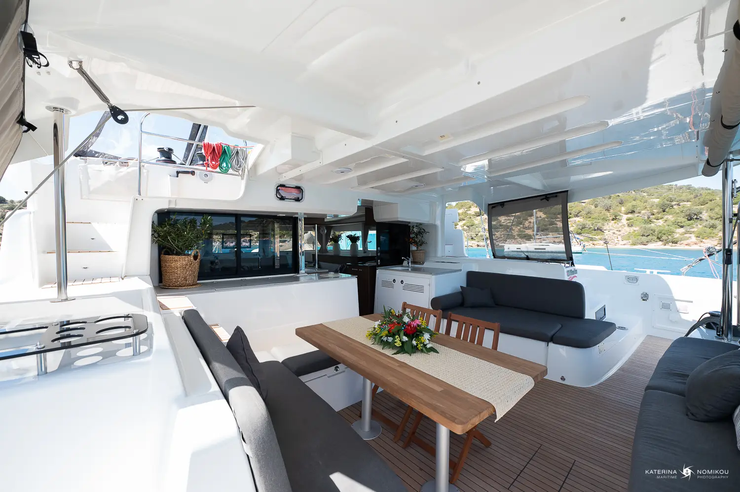 El Marita Brand New 2021 A/C & Generator Skippered, foto 38