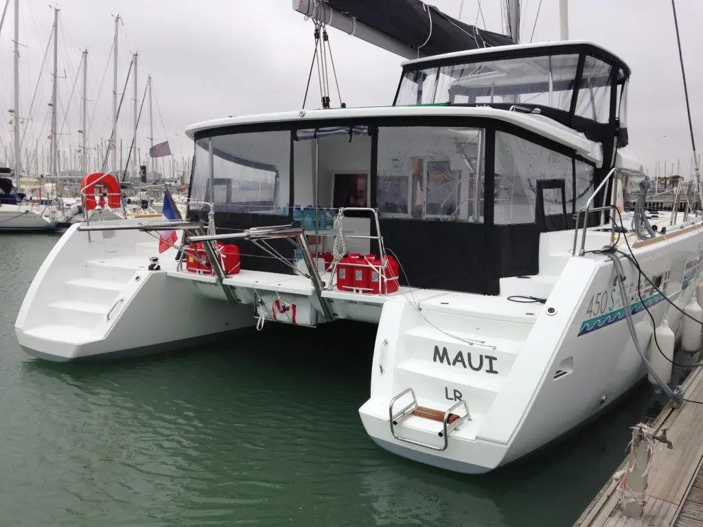 Maui, Ship "Maui" aft