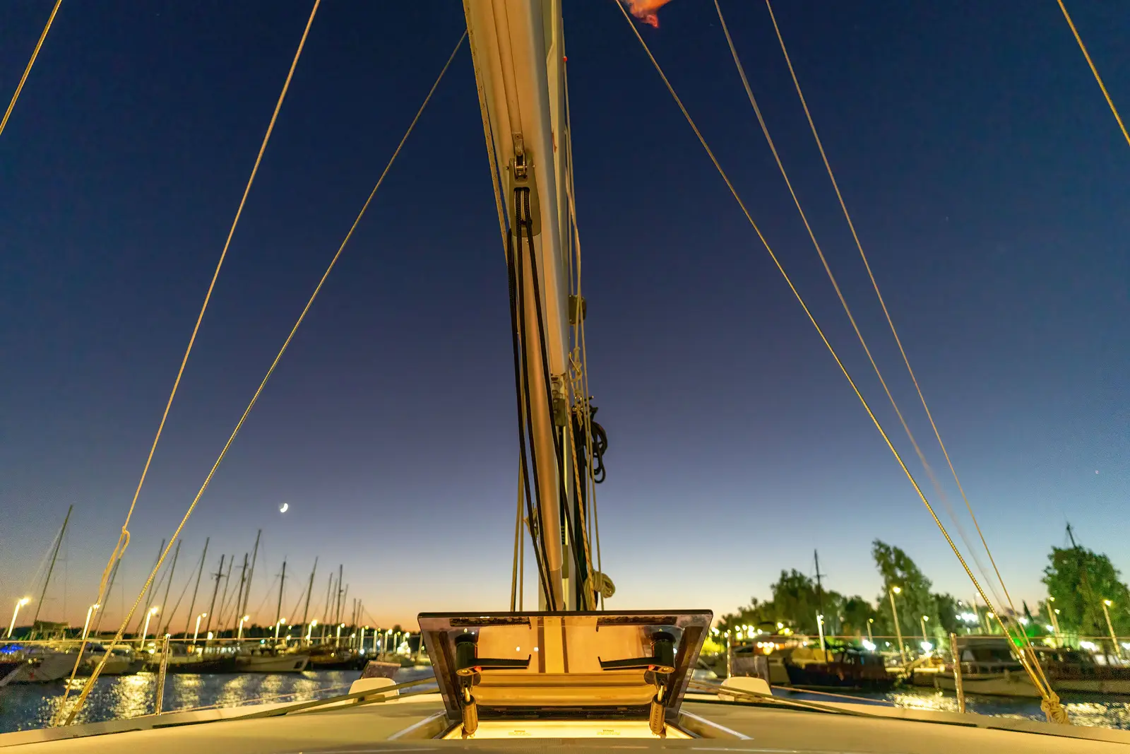 "Blue Odyssey, Beneteau Oceanis 46.1, 2020", photograph 2