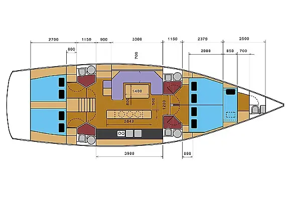 Elly Blu, Plan image