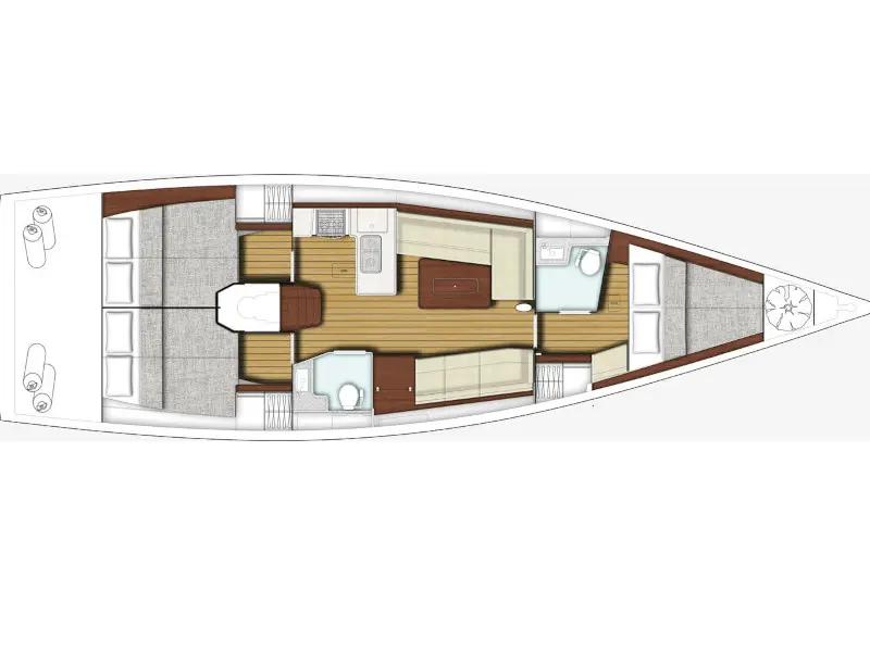 Gazelle, Plan image