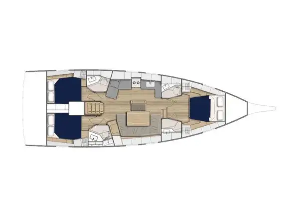 Moorings 46.3 Exclusive, Plan image