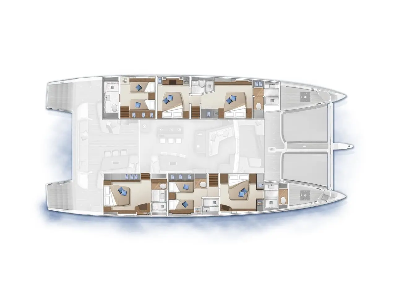 Spirit of Ponant, Plan image