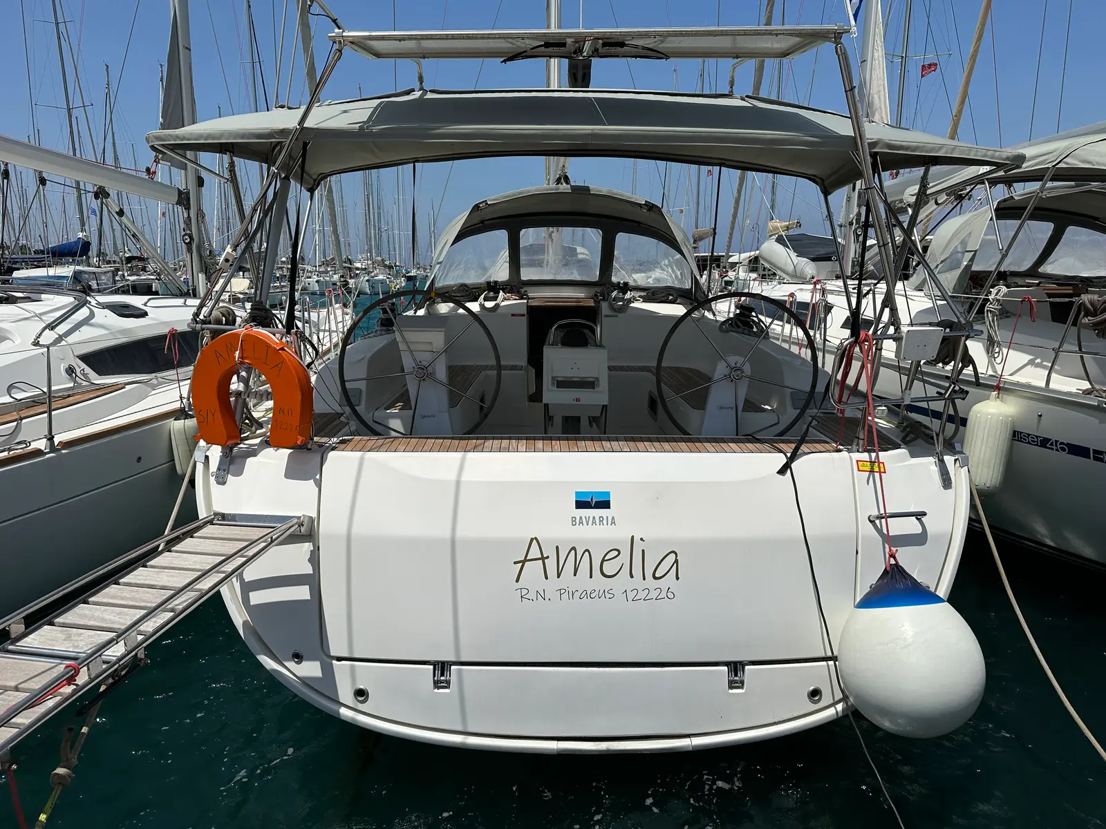 S/Y Amelia, Main image