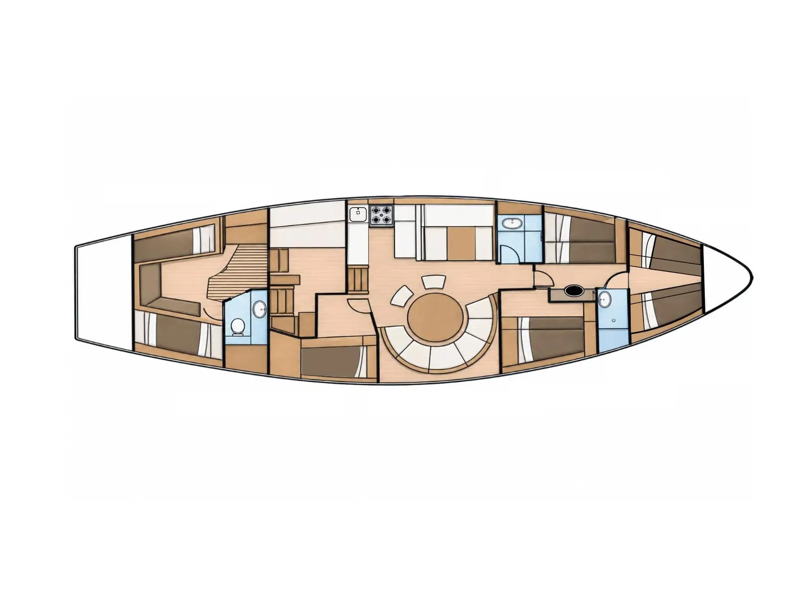 La Peregrina, Plan image