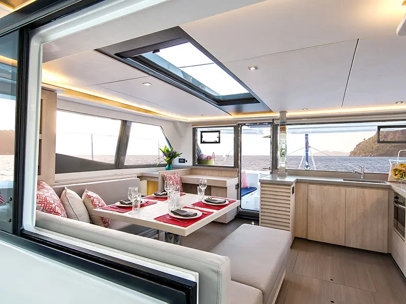 Moorings 4500L Club, Interior image