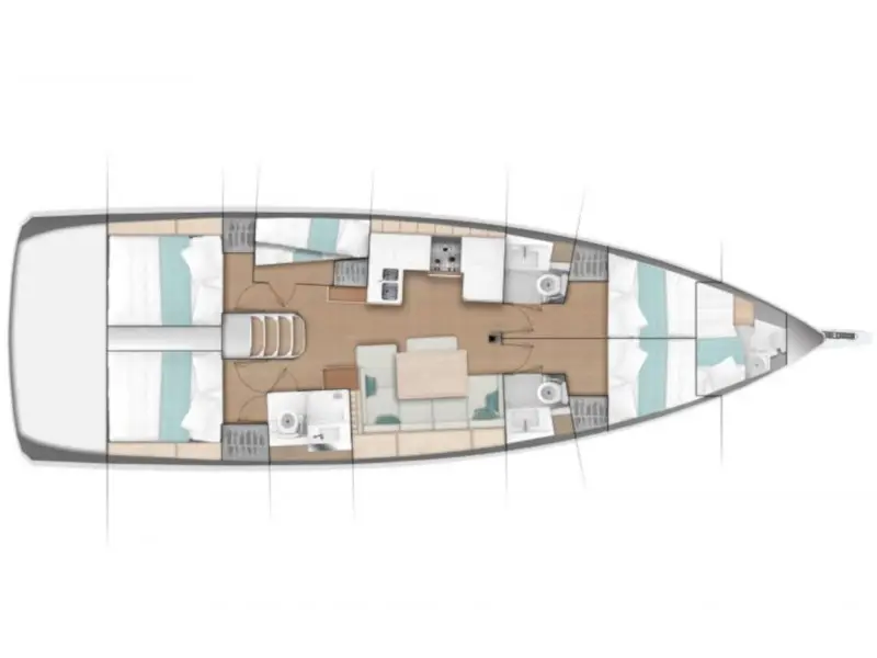 Helia (A/C, Gen. 10kVA, Electric Winch NEW 2022), Plan image