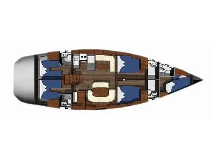 Ocean Star 58.4 07, Plan image