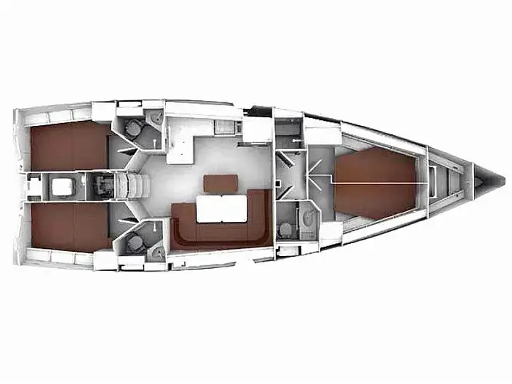 Bavaria Cr46S 23, Plan image