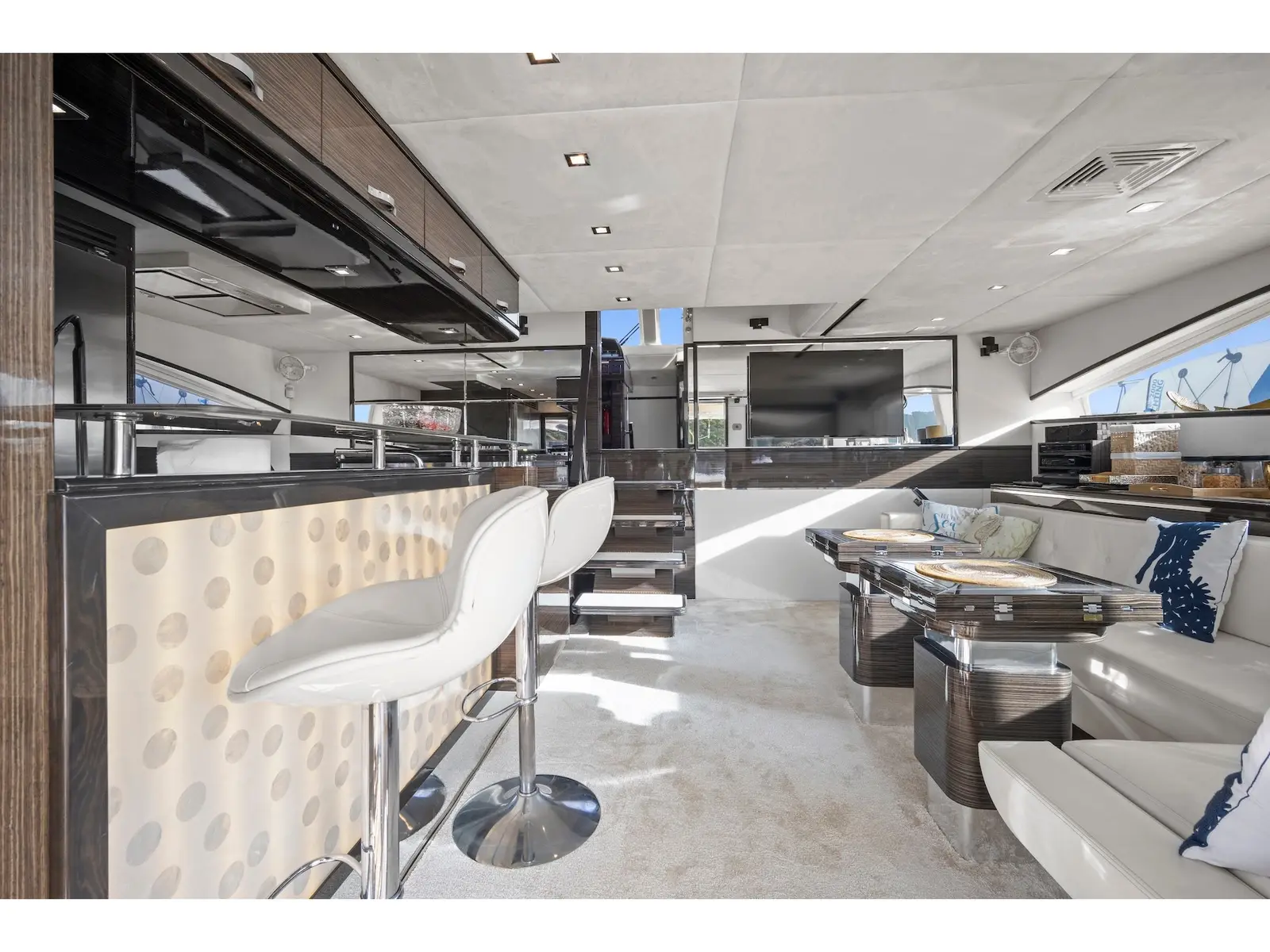 CLOUDS, Interior image