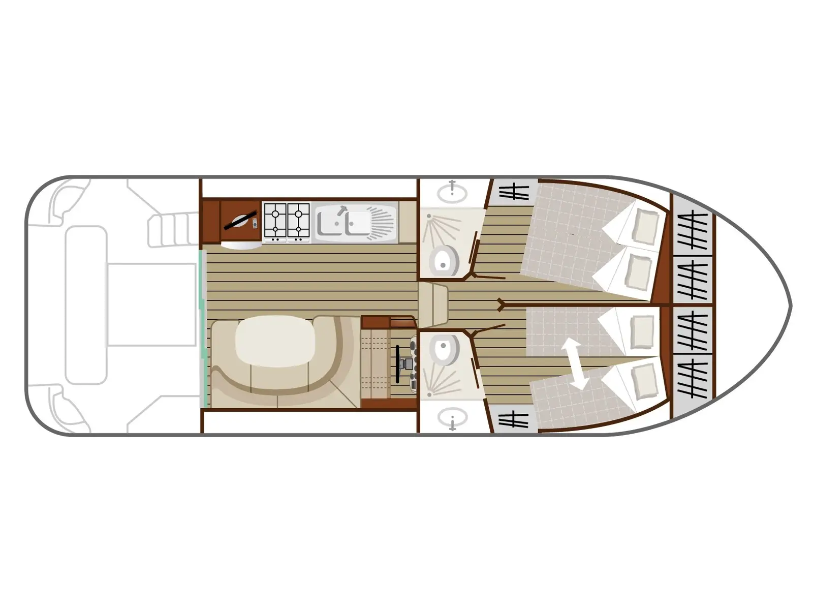 Cruiser Premium 4/6 Pers., Plan image