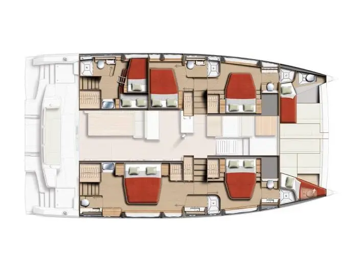 San Lorenzo - A/C, Generator, Water maker, Plan image