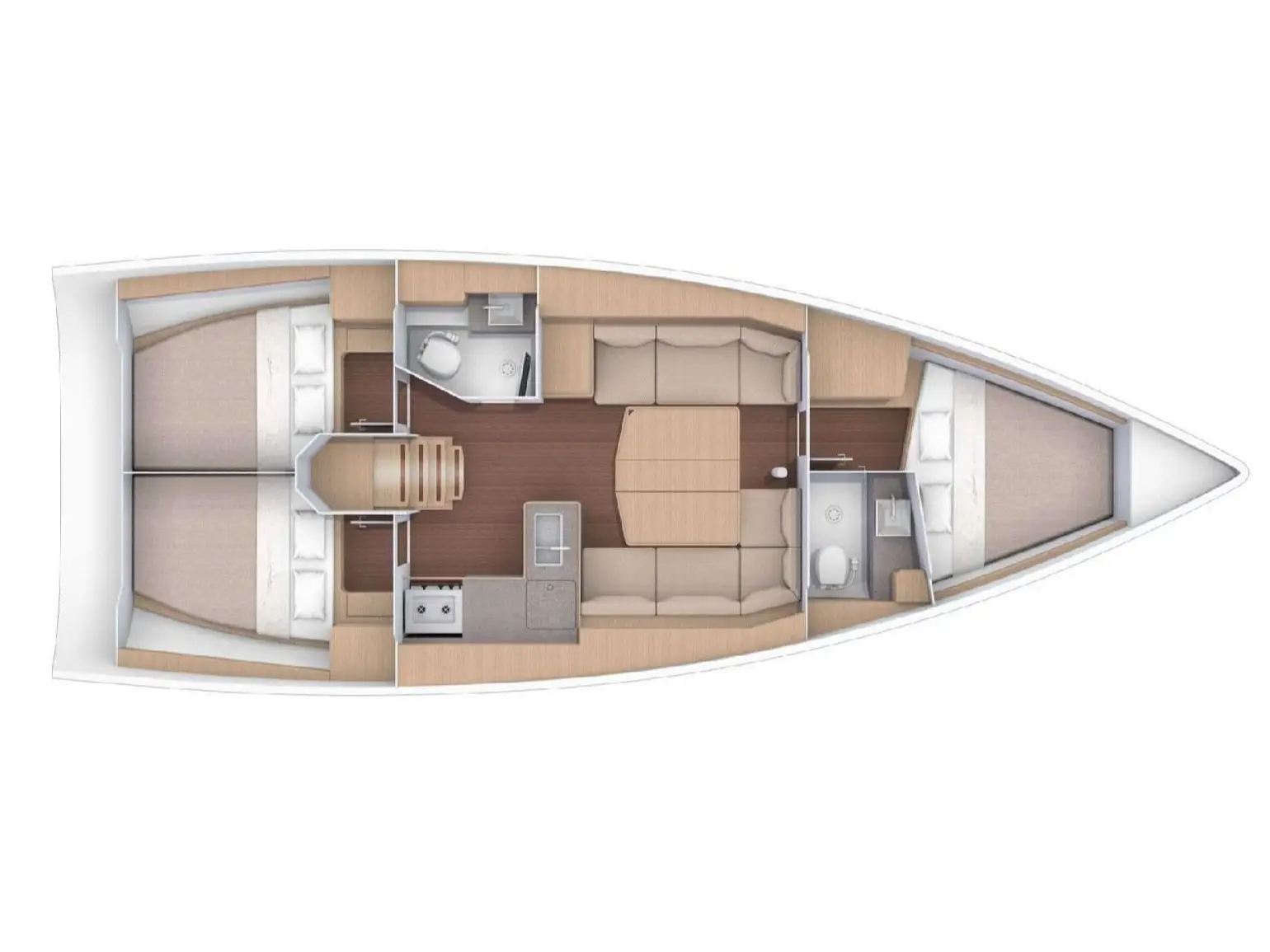 Giustina, Plan image