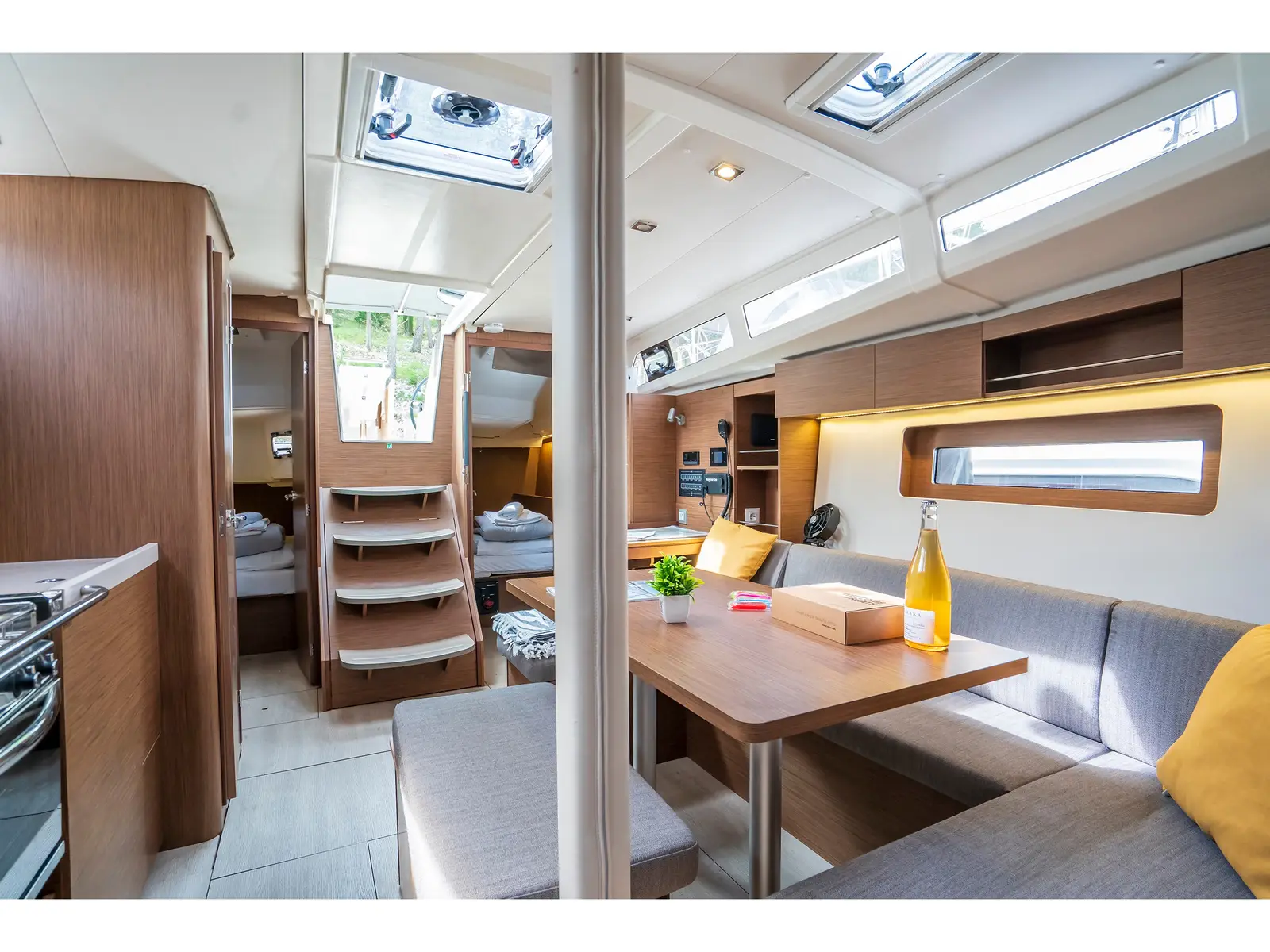 First Dream, Interior image