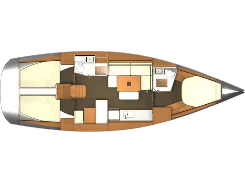 La Digue, Plan image