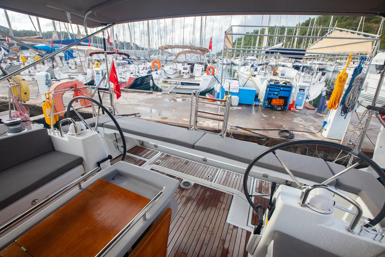 Hande, Cockpit