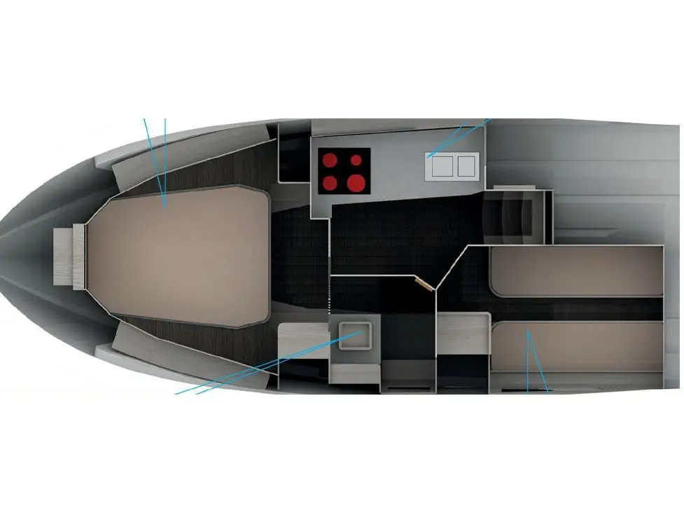 Federika III, Plan image