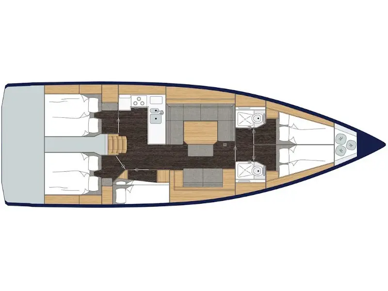 Blue Diamond, Plan image