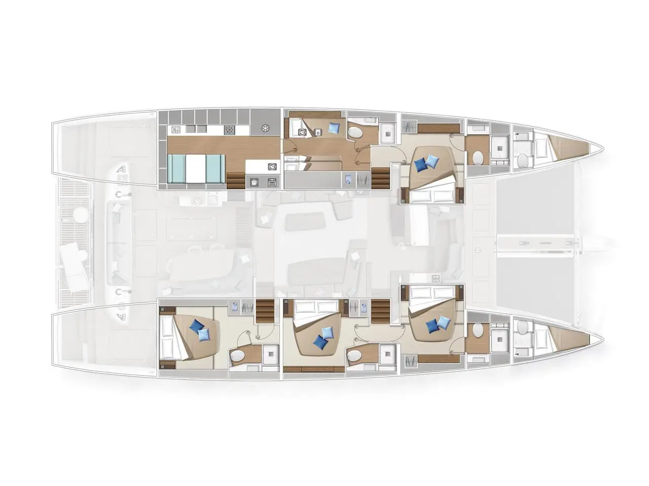 SAILUXE - Gloria, Plan image