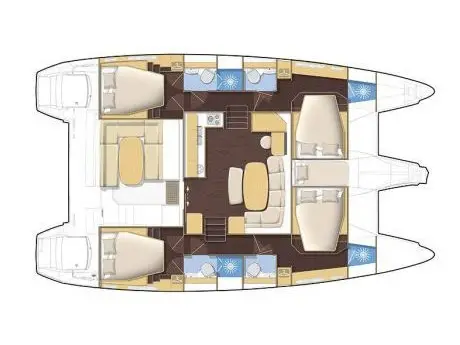 Fantasy - (A/C - Generator - Refit 2021), Plan image