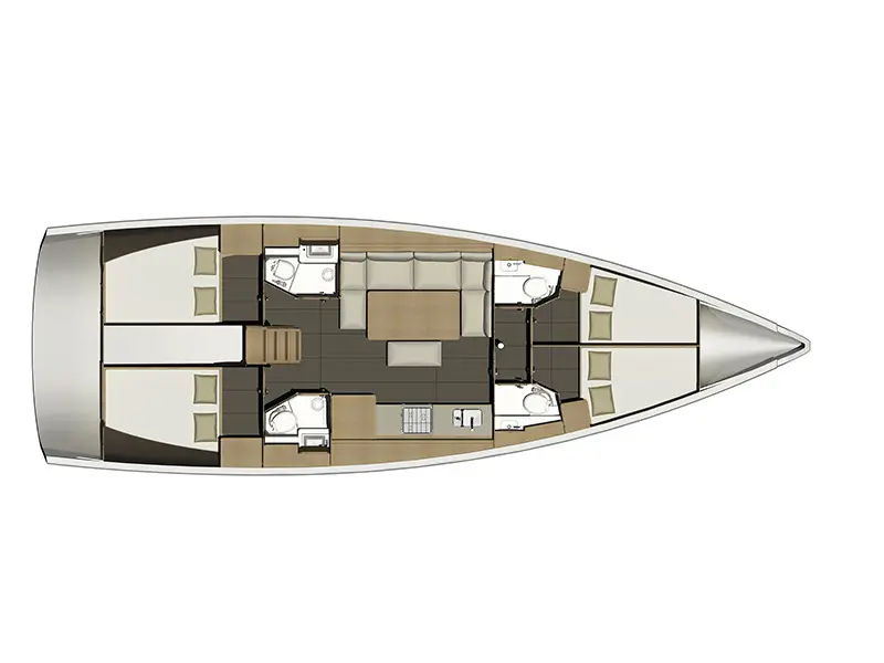 Private dancer II, Plan image