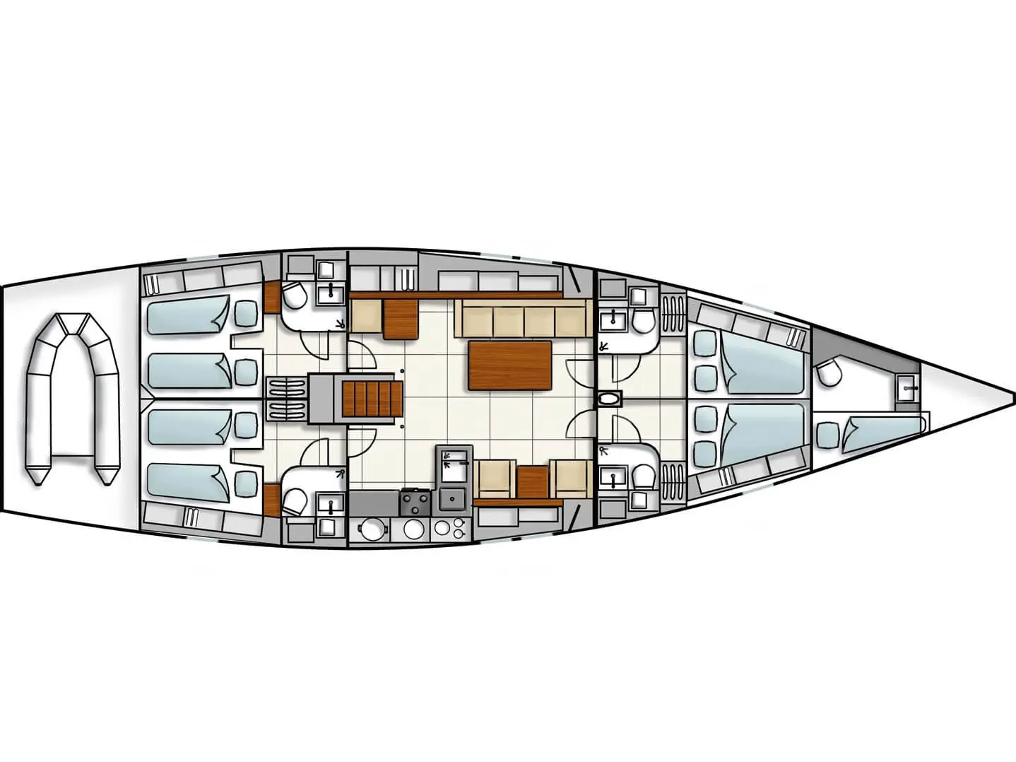 Yannis 65S, Plan image