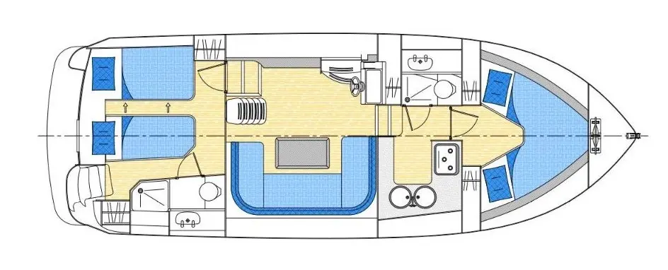 Cruiser Premium 4/6 Pers., Plan image