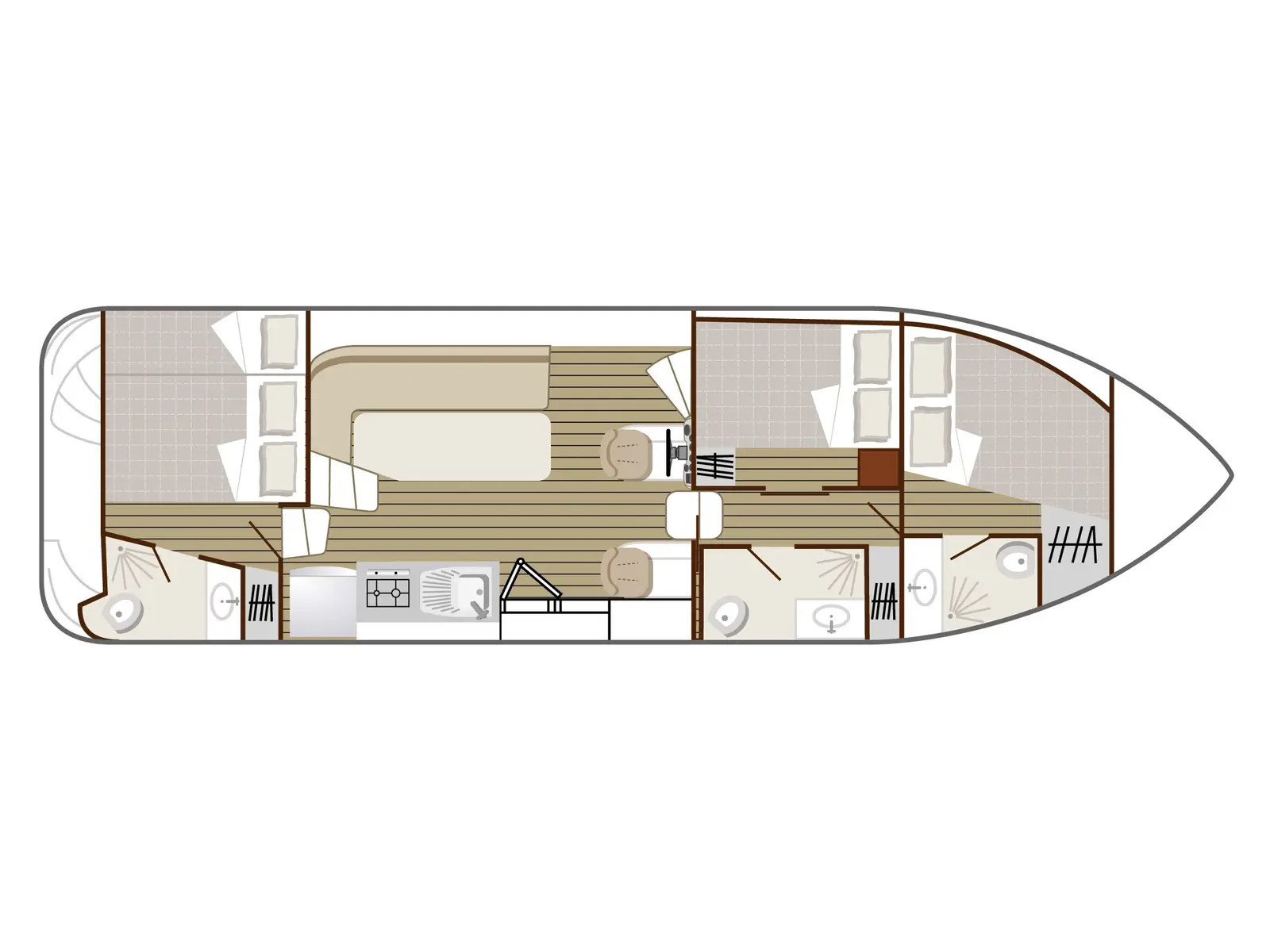 Cruiser Comfort 6/9 Pers., Plan image