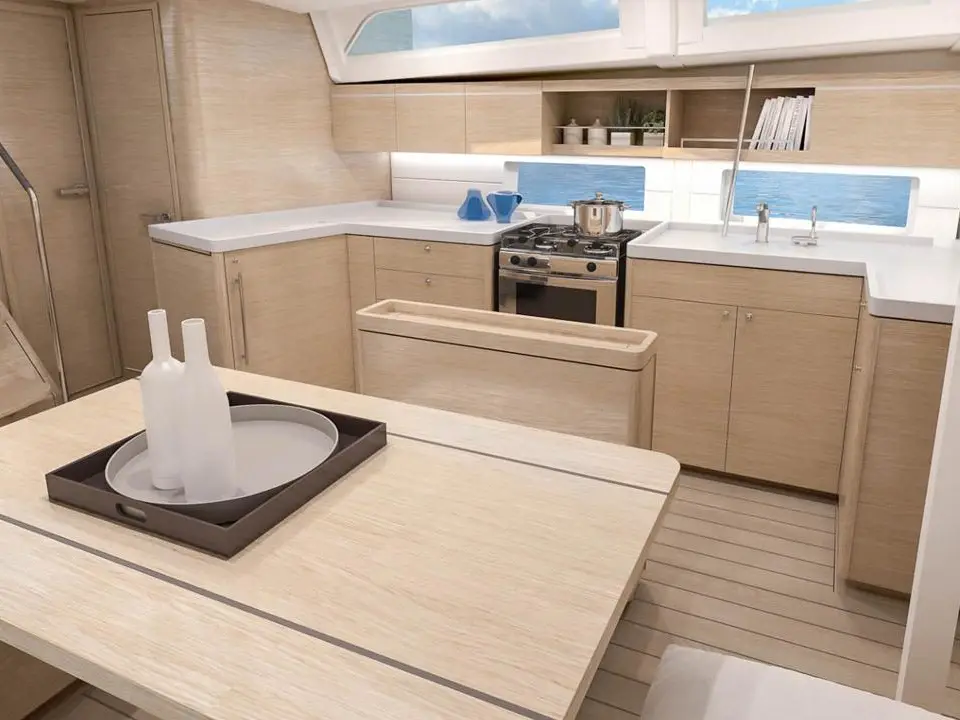 Moorings 46.3 Club, Interior image