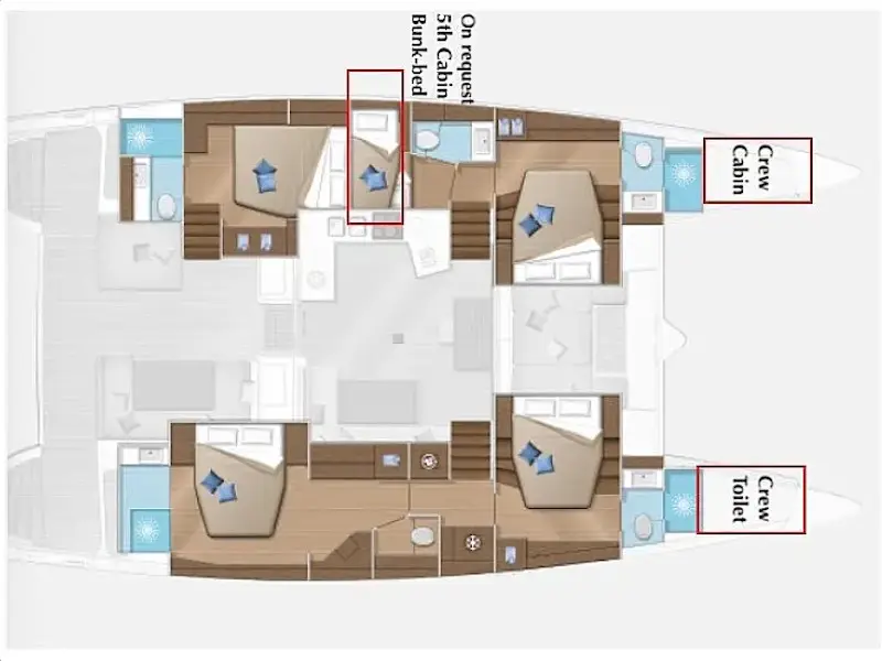 SAILUXE - Samoa, Plan image