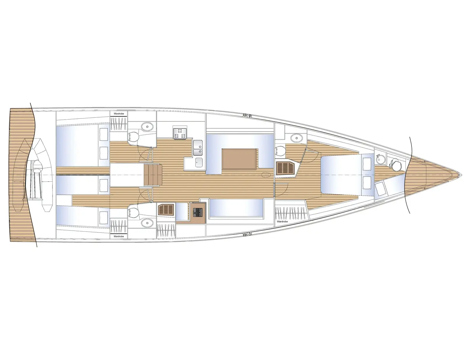 Avalon - Luxury - A/C, Watermaker, Plan image