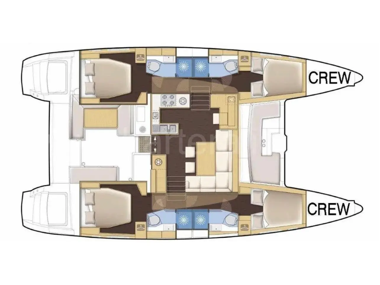 Cabin 4, Plan image