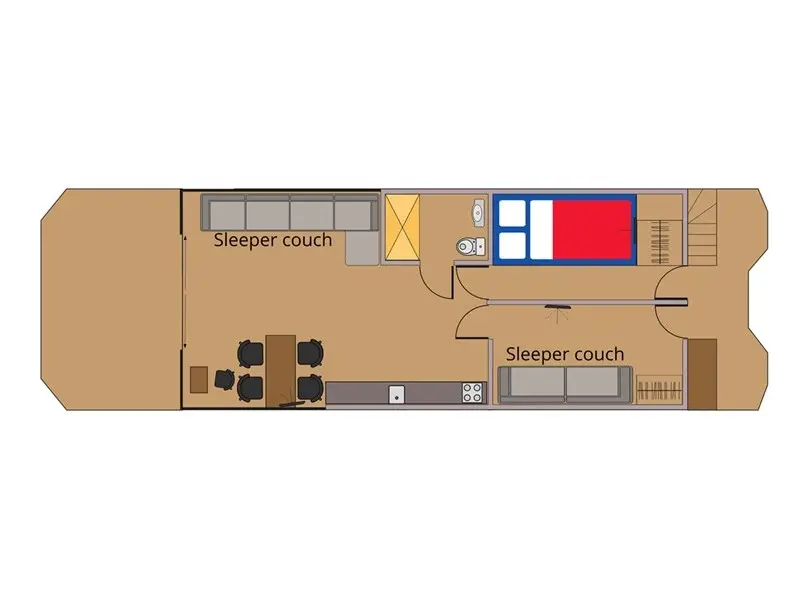 Campi 400 V, Plan image