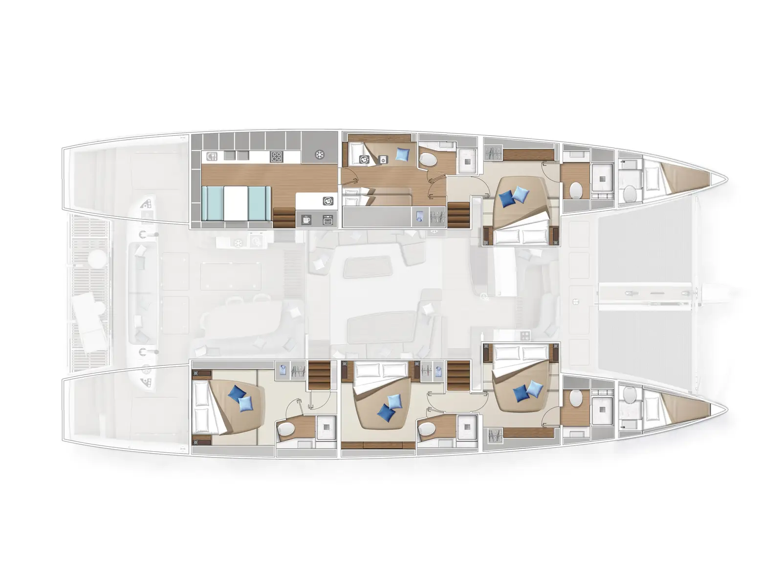 SAILUXE - Gloria, Plan image