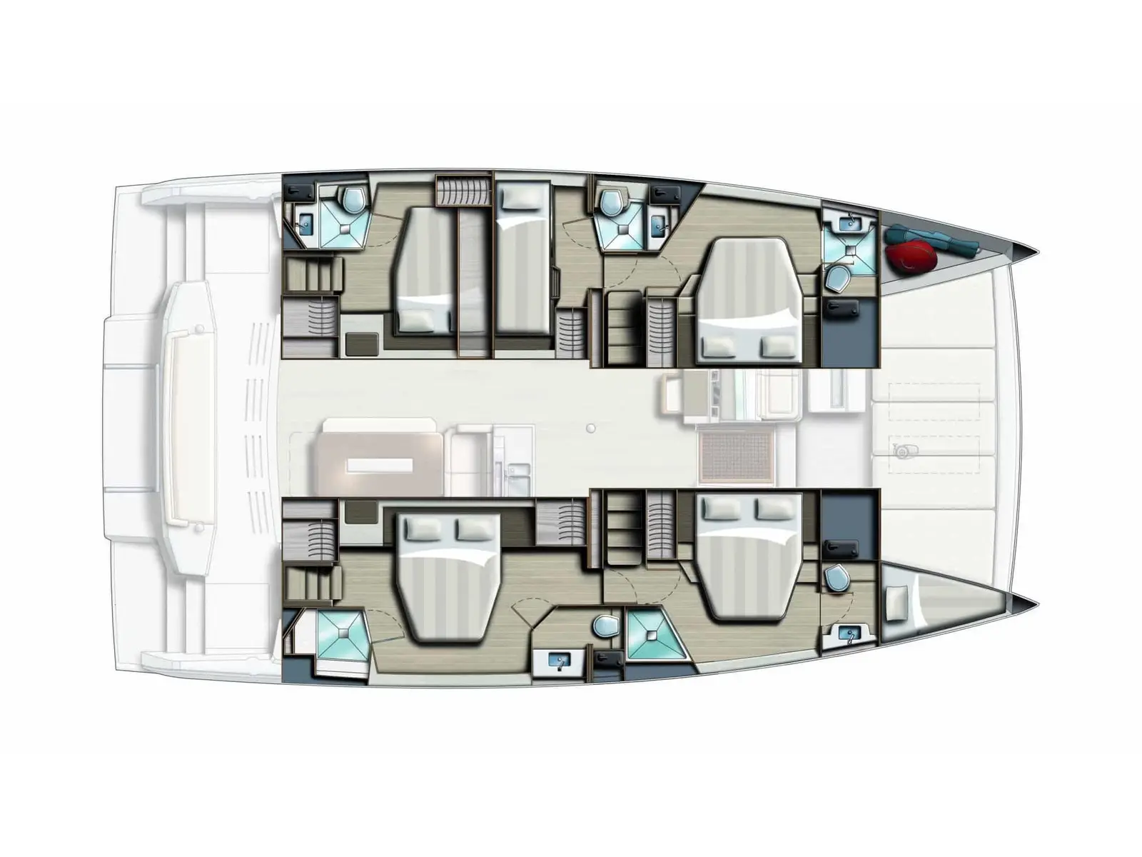 Nereid - Skippered, Plan image