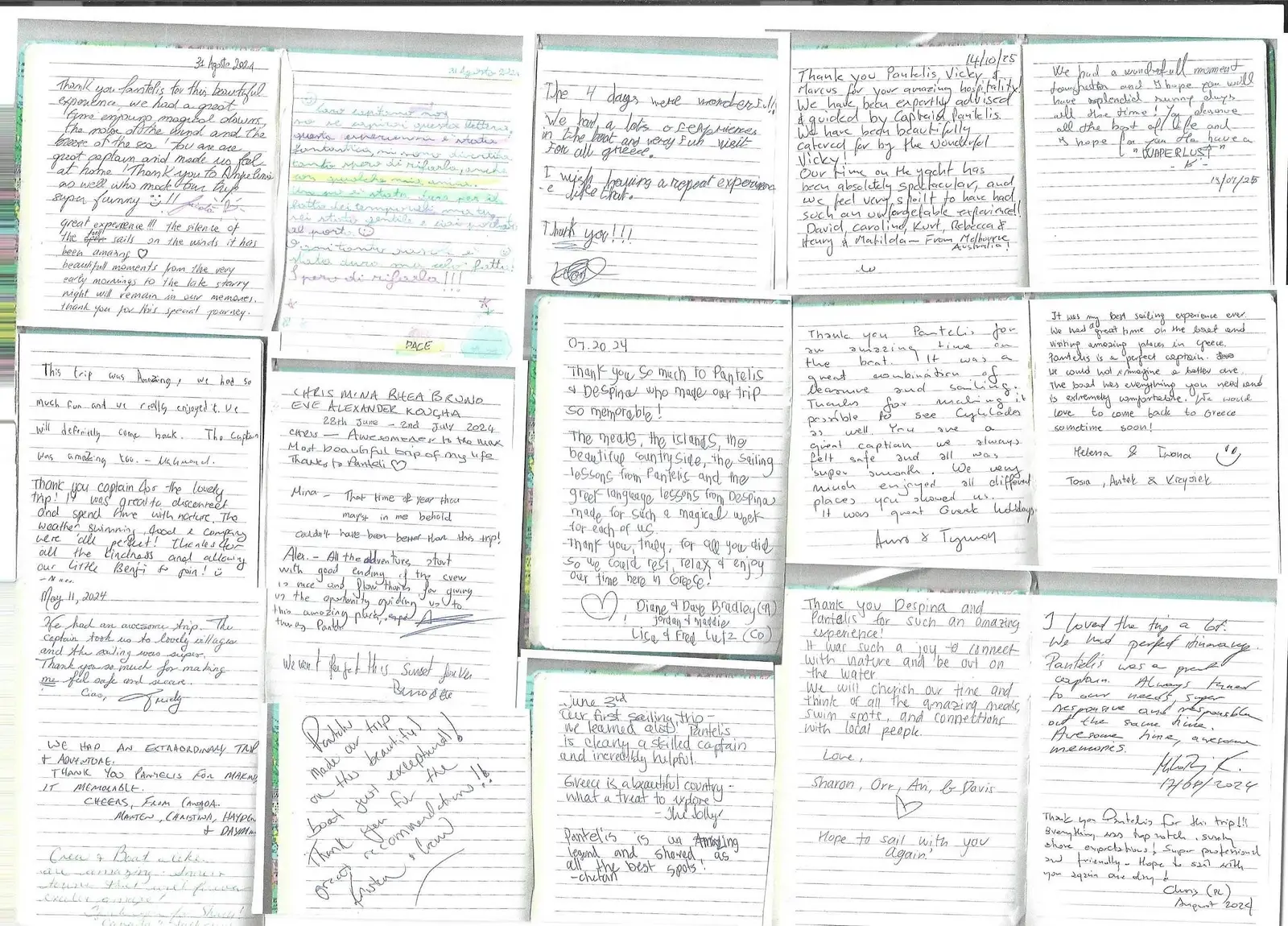 Premium +, Guest book