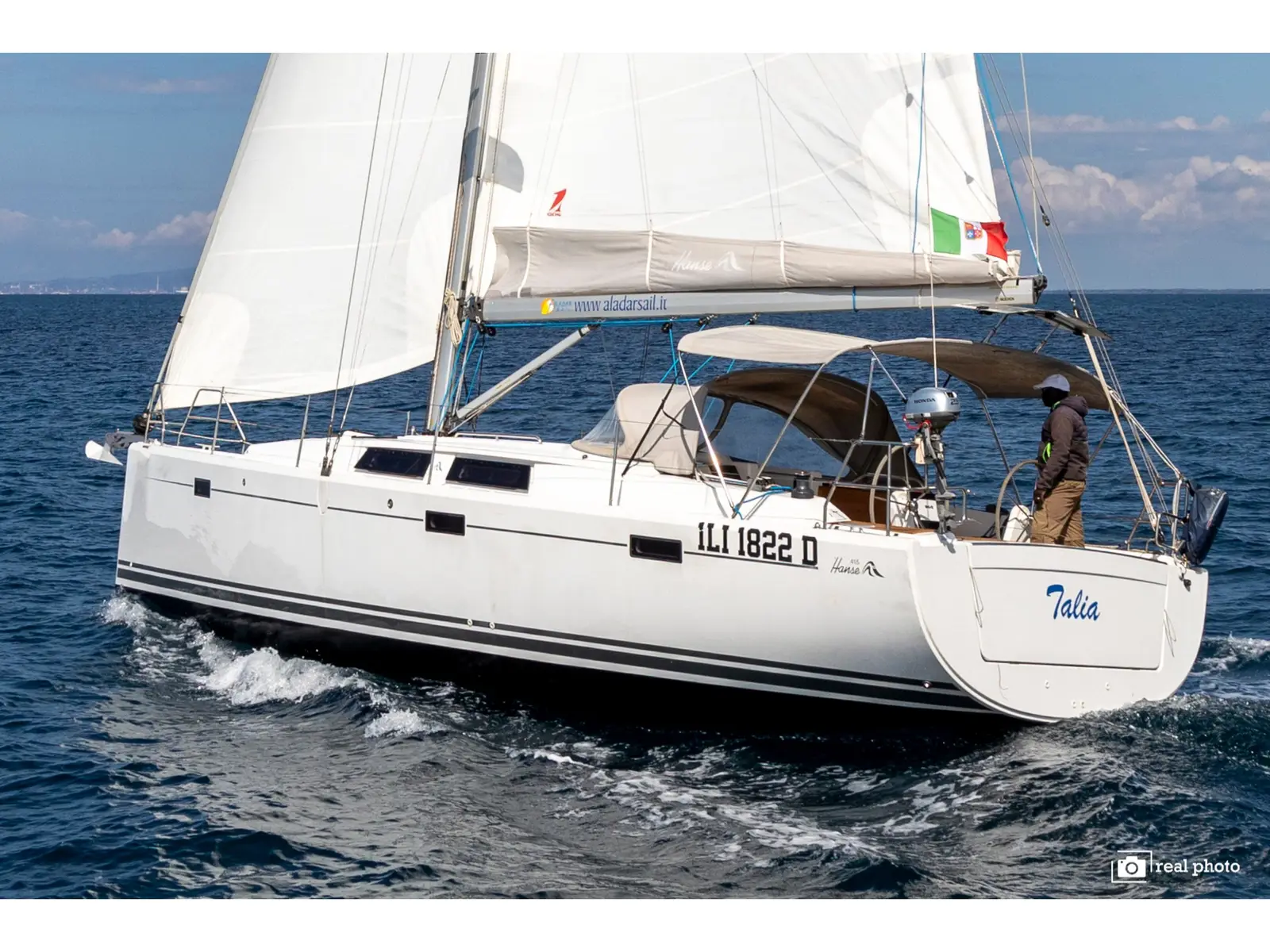 Talia - Solar Panel, Hanse 415