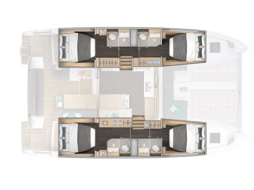 LA ROSE, Plan image