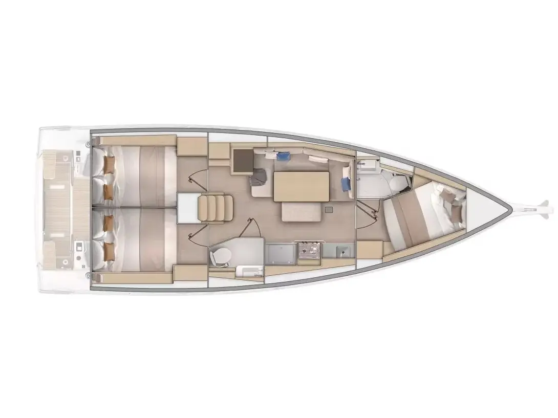 Karyatis, Plan image