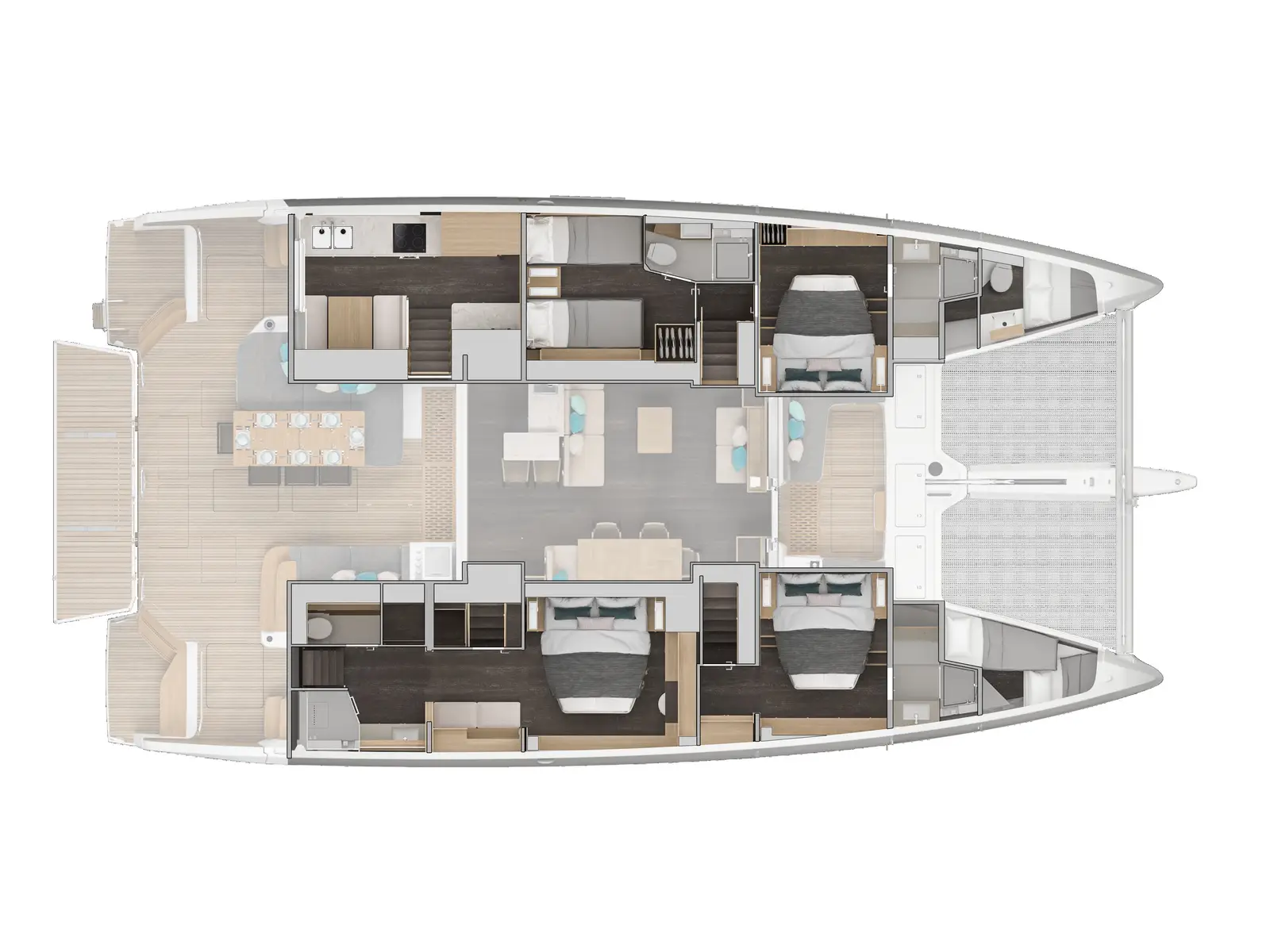 SUNNY DREAM (Fully Crewed), Plan image