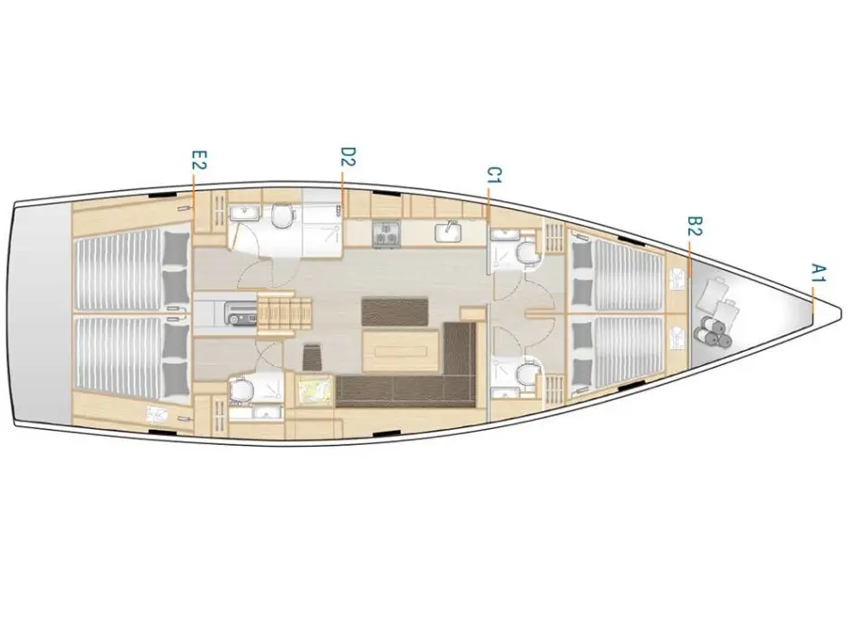 Evelyn, Plan image